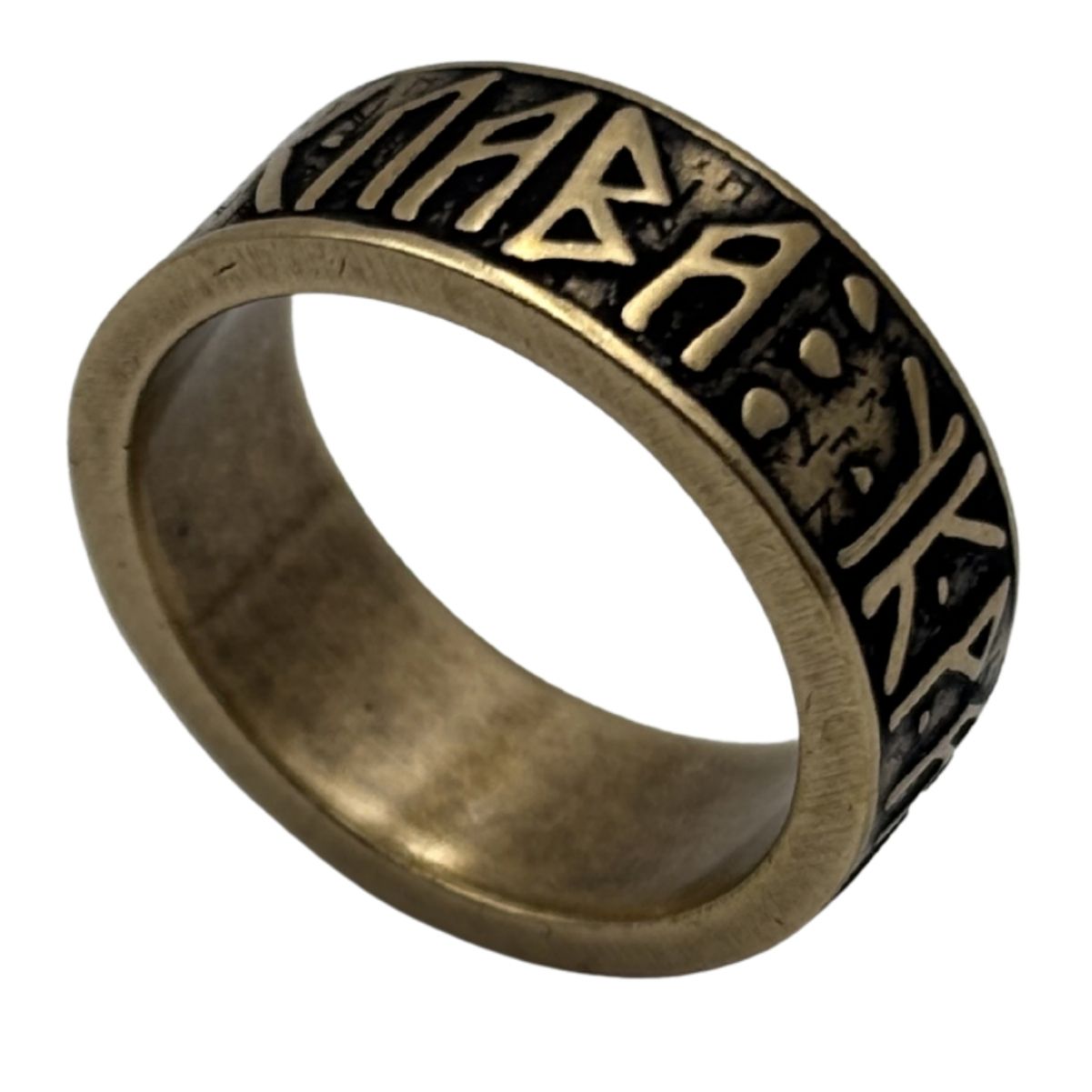 Перстень Слава Україні 16 мм Бронза