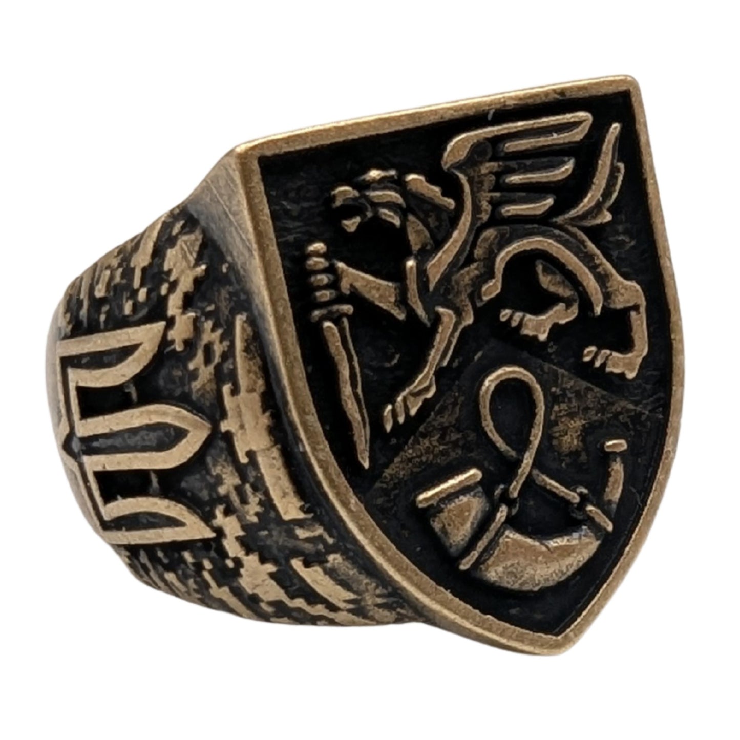 Перстень 71 ОЄБр 16 мм Бронза