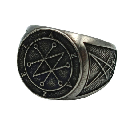 Бронзовий перстень з сигілою демона Азазеля   