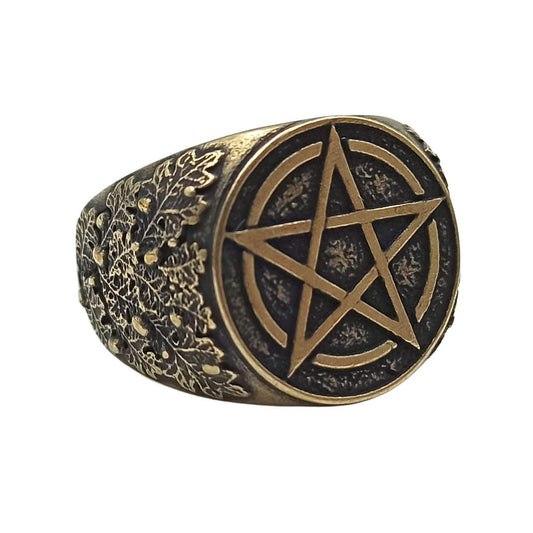Вікканський перстень з пентаклею   