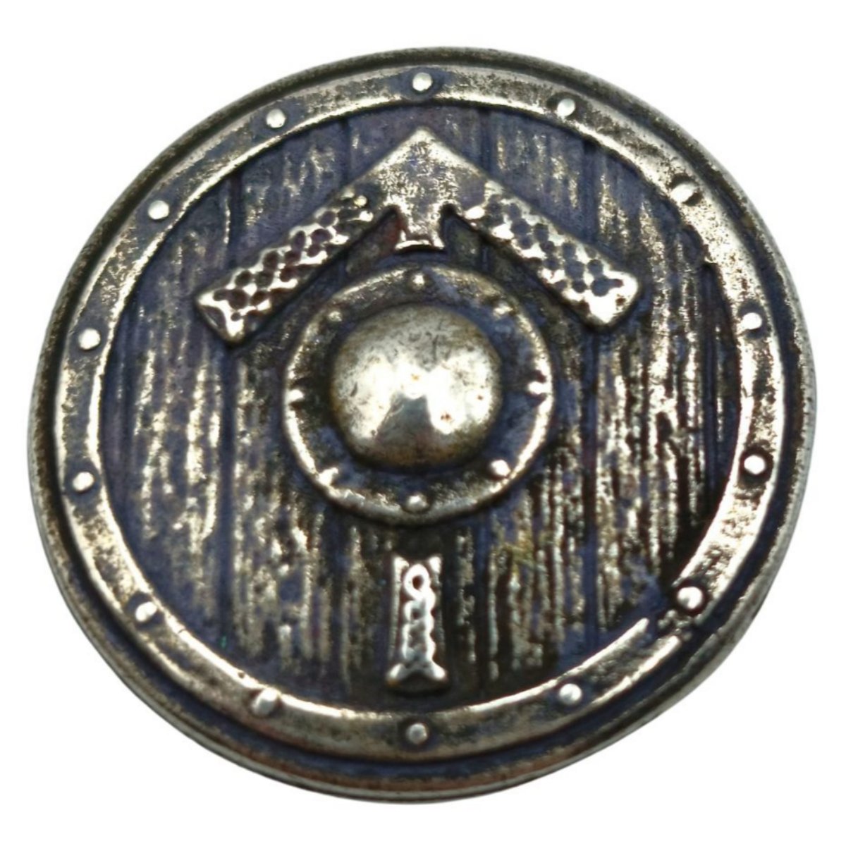 Паракордова намистина з руною Тіваз Посріблення  